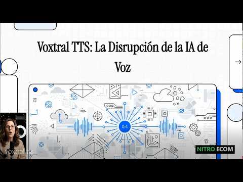 Miniatura de Voxtral TTS: Implementación Local para Clonar Voces con IA