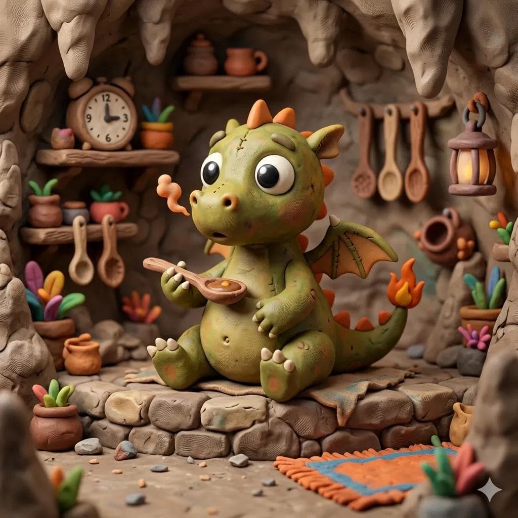 Miniaturas de Plastilina Estilo Claymation