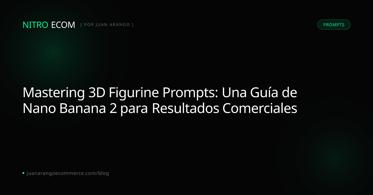 Mastering 3D Figurine Prompts: Una Guía de Nano Banana 2 para ...